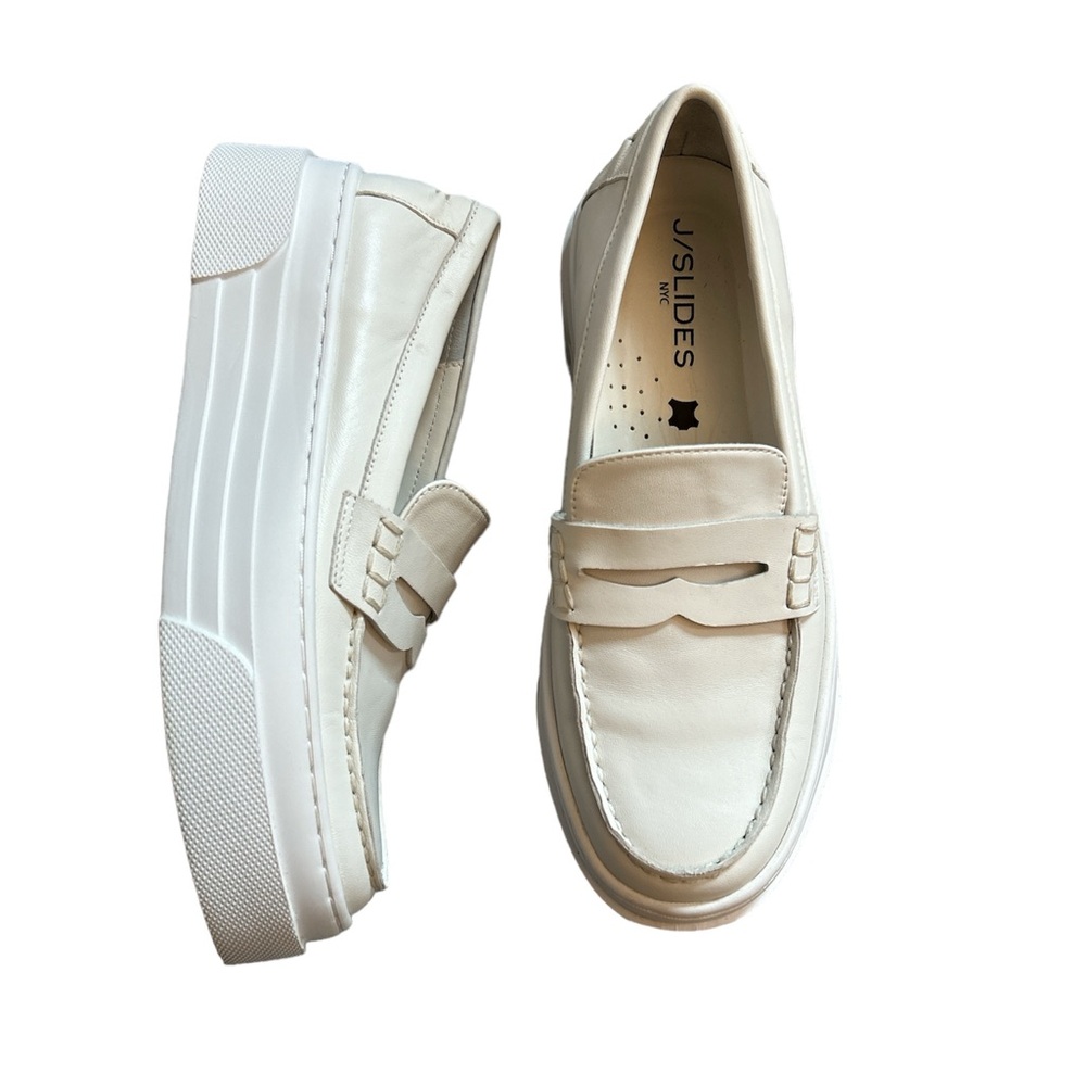J/SLIDES NYC Ava Slip-On Sneaker Women’s Platform Loafer Size 7.5